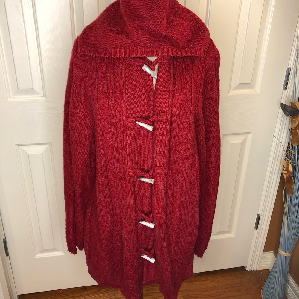 SAG Harbor Hooded Cardigan XL
